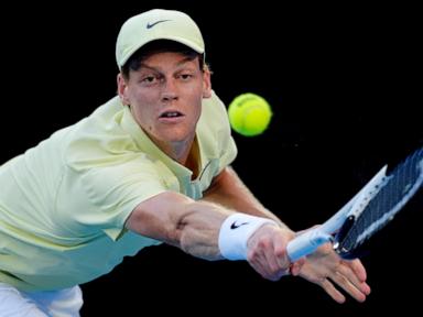 Defending champ Jannik Sinner gets back to the fourth round at the Australian Open