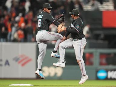 Liam Hicks and Connor Norby each homer, Marlins take down Giants 9-4