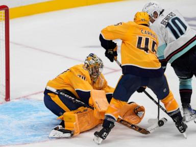 Kraken score 4 unanswered goals in 3rd period and send Predators to 3rd straight loss 7-3