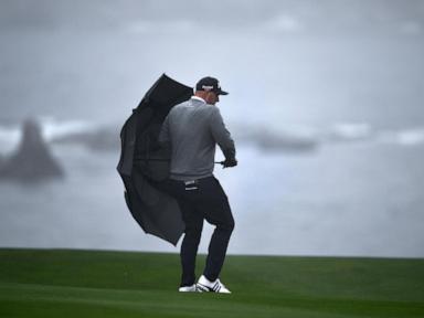 Straka has late surge to regain Pebble Beach lead over Rory McIlroy and Shane Lowry