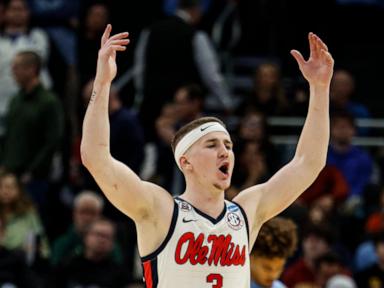 Ole Miss holds off frantic UNC comeback to beat Tar Heels 71-64 in NCAA Tournament