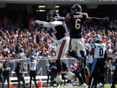 Caleb Williams and DJ Moore lead the way in Bears' 36-10 rout of Panthers