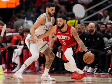 Derrick White scores 23 points as Celtics roll to 109-86 win over Rockets