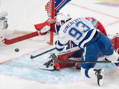 Goncalves scores in OT, Lightning beat Canadiens to force Game 7