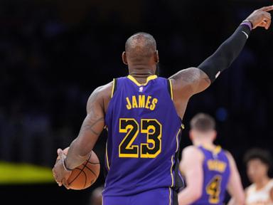 LeBron James breaks Michael Jordan's record for 30-point games with his 563rd