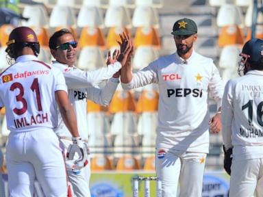 West Indies wins the toss and elects to bat on another turning wicket in 2nd test against Pakistan