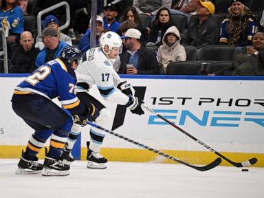 Dylan Guenther scores go-ahead goal for Utah in 4-2 win over Blues