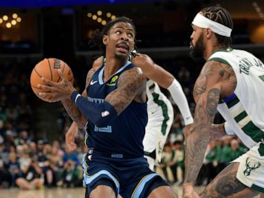 Morant's triple-double helps Grizzlies build big lead and coast to 122-99 victory over Bucks