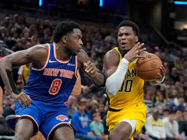 Mathurin, Haliburton power Indiana Pacers to 132-121 win over New York Knicks