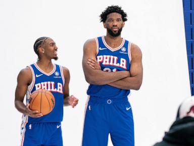 76ers rule Embiid and George out for opener with injuries. Bucks' Middleton also expected to be out