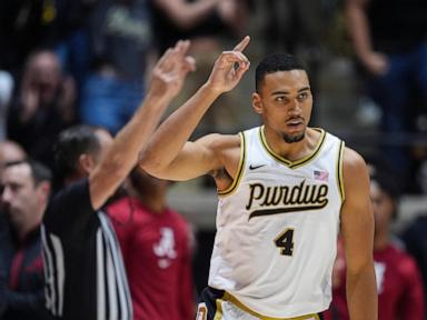 Trey Kaufman-Renn scores 26 points to lead No. 13 Purdue past No. 2 Alabama 87-78