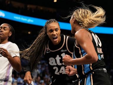 Atlanta Dream smother Golden State, riding a bruising defense to a 2-1 WNBA Finals lead