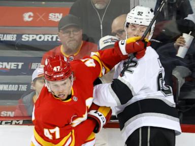 Backlund, Wolf lead Flames to 3-1 win over Kings