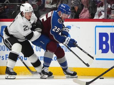 Rantanen has 9th career hat trick, Avalanche beat Kings 4-2