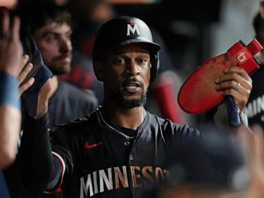 Willi Castro hits a 2-run homer, Twins down Guardians 4-1 to stay locked into AL wild-card spot