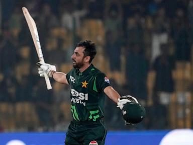 Salman and Rizwan centuries power Pakistan to record chase and place in tri-nation series final