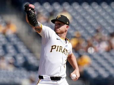 Bailey Falter has no-hitter for Pirates through six innings against Marlins