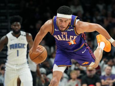 Wagner scores 32 points, Black adds 20 as Magic beat the Suns 109-99