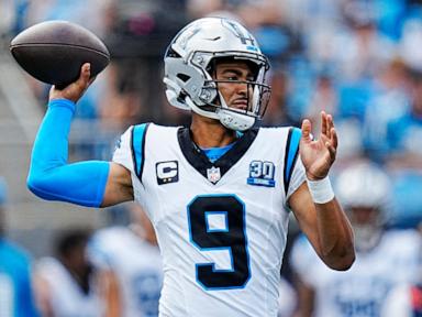 Bryce Young benched by Carolina Panthers after QB's rough start, AP source says