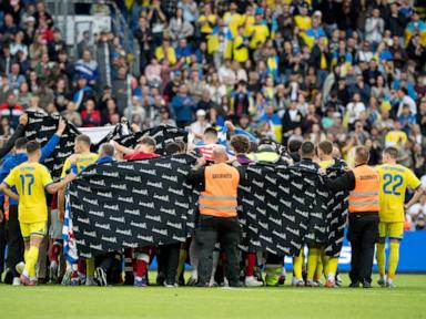 Christian Eriksen 'conscious' after another on-field collapse in Denmark match, national team says