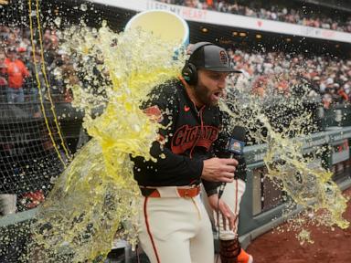 Schmidt, Gilbert and Ramos hit home runs as the Giants beat the Marlins 6-2