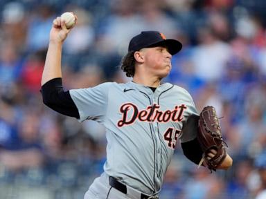 Keith hits 2-run homer as Tigers overcome Witt's grand slam and rally for 7-6 win over Royals