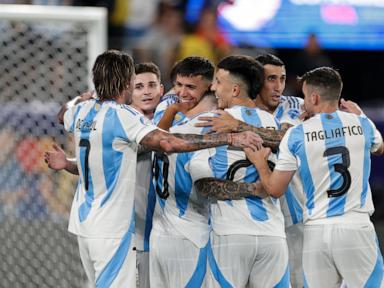 Messi's 109th goal leads defending champion Argentina over Canada 2-0 and into Copa America final