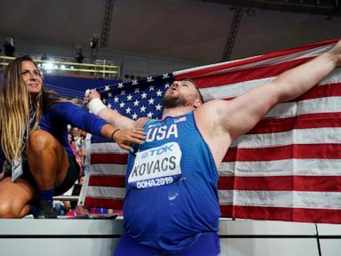 Chasing Olympic gold in the shot put becomes a family mission for Joe and Ashley Kovacs