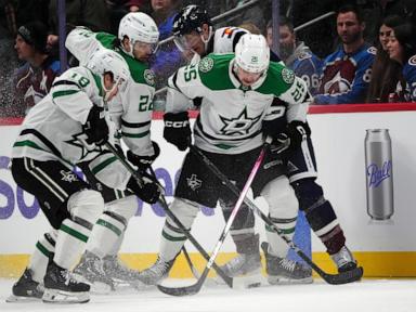 Lehkonen has 2 goals and 2 assists, Makar also scores 2 as Avalanche beat Stars 6-3