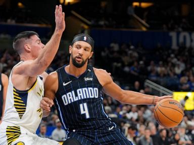 Franz Wagner scores 29 points, Magic beat Pacers 94-90 to improve to 6-0 at home