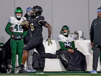 No. 24 Army wins AAC championship in first attempt as Daily runs for 4 TDs in 35-14 win over Tulane