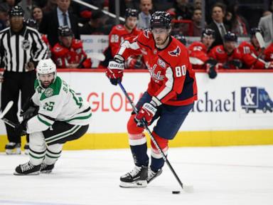 Capitals snap the Stars' season-opening winning streak at 4 with a 3-2 victory