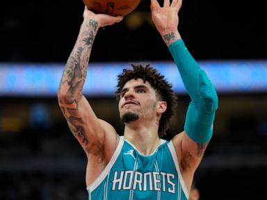 Ball and Bridges lead Hornets to wild 125-123 win over Bulls