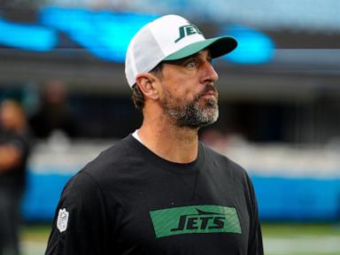 Aaron Rodgers and the Jets' starters will not play in the preseason finale against the Giants