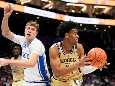 Duke's Cooper Flagg leaves ACC quarterfinal game against Georgia Tech with ankle injury