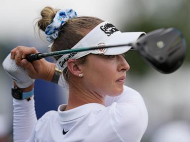 Nelly Korda goes bogey-free for 67 and shares early lead at LPGA in Mexico