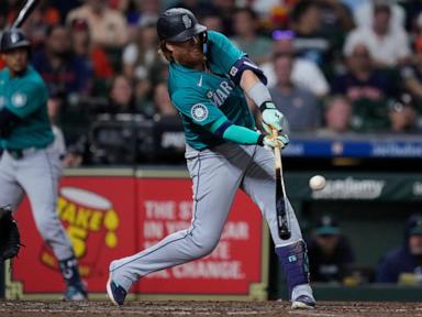 Miller throws 7 shutout innings as Mariners prevent Astros from clinching AL West with 6-1 win