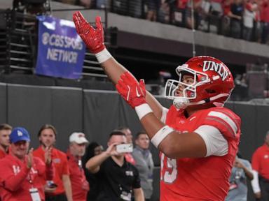 Ashton Jeanty runs for 128 yards and winning TD, No. 17 Boise State beats UNLV 29-24