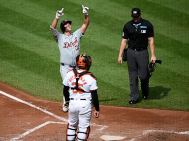 Tigers gain ground in AL wild card race as Carpenter, Meadows key 4-3 win over Orioles