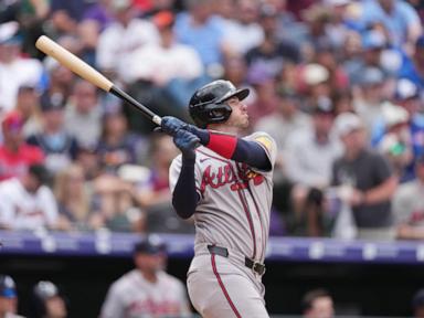 Heim drives in 5 runs to help Braves beat Rockies 11-6 in Strider's return