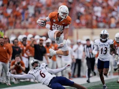 Texas on top! Longhorns take over at No. 1 in AP Top 25 for first time in 16 years, jumping Georgia