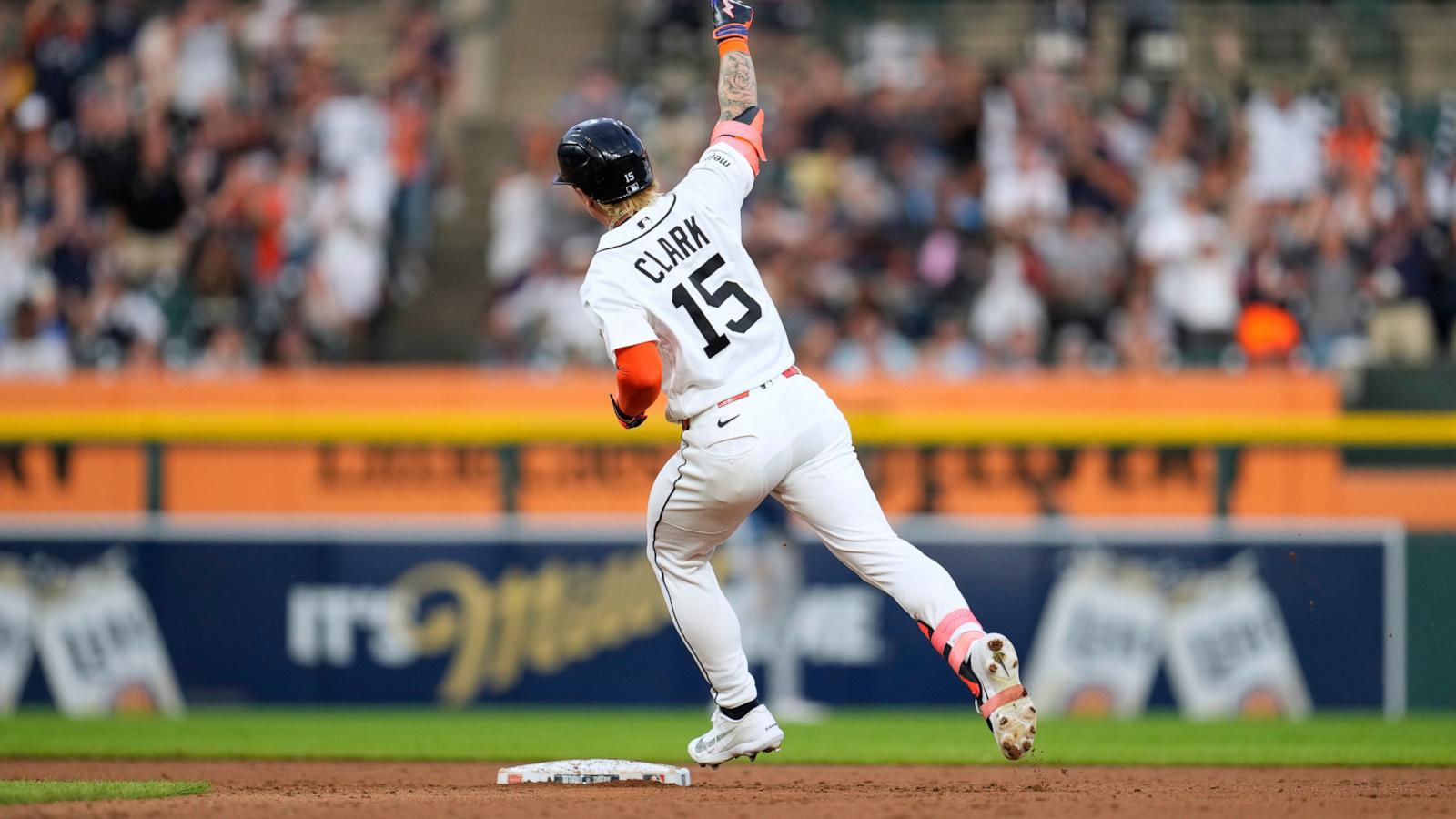 Max Clark, pitching staff help Tigers end six-game losing streak with 4-1 win over Rays