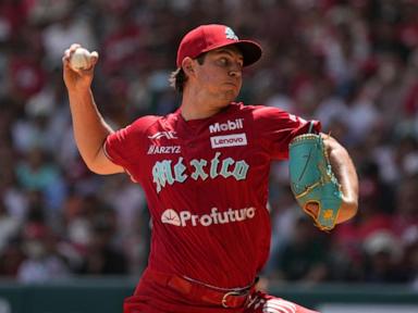 Trevor Bauer is honored as pitcher of the year in the Mexican Baseball League