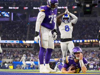 Darnold, O'Connell not blaming missed face mask call as reason why Vikings lost to Rams