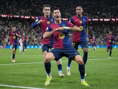 Barcelona routs Real Madrid again to win Spanish Super Cup final 5-2