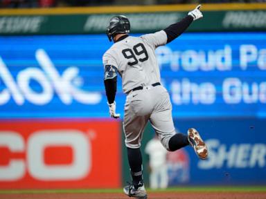 Fry's 2-run homer in 10th sends Guardians to stunning 7-5 win over Yankees, close to 2-1 in ALCS