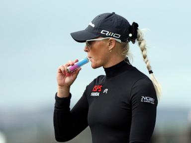 Charley Hull shoots 67 to lead wind-swept Women's British Open. Nelly Korda is one back