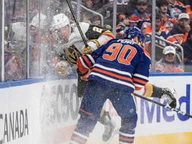 Draisaitl scores as the Oilers beat the Golden Knights 6-3 for their 5th straight win