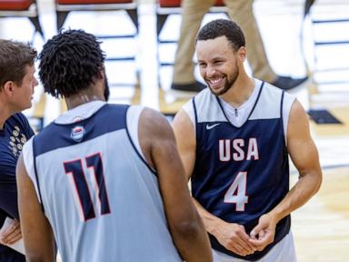 The U.S. men are favored for basketball gold at the Paris Games but many challengers await them