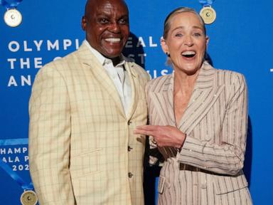 Olympians Carl Lewis, Michael Phelps honored at gala for philanthropy contributions